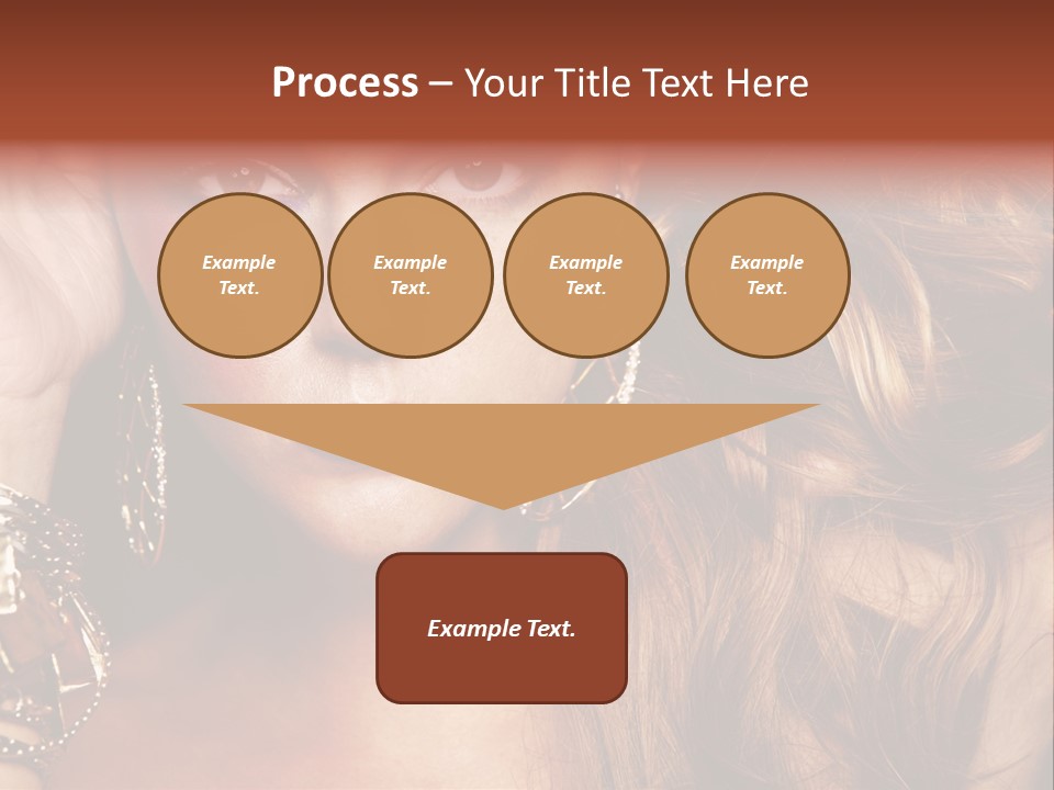 Shine Hair Attractive PowerPoint Template