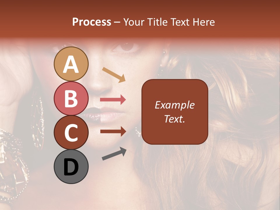 Shine Hair Attractive PowerPoint Template