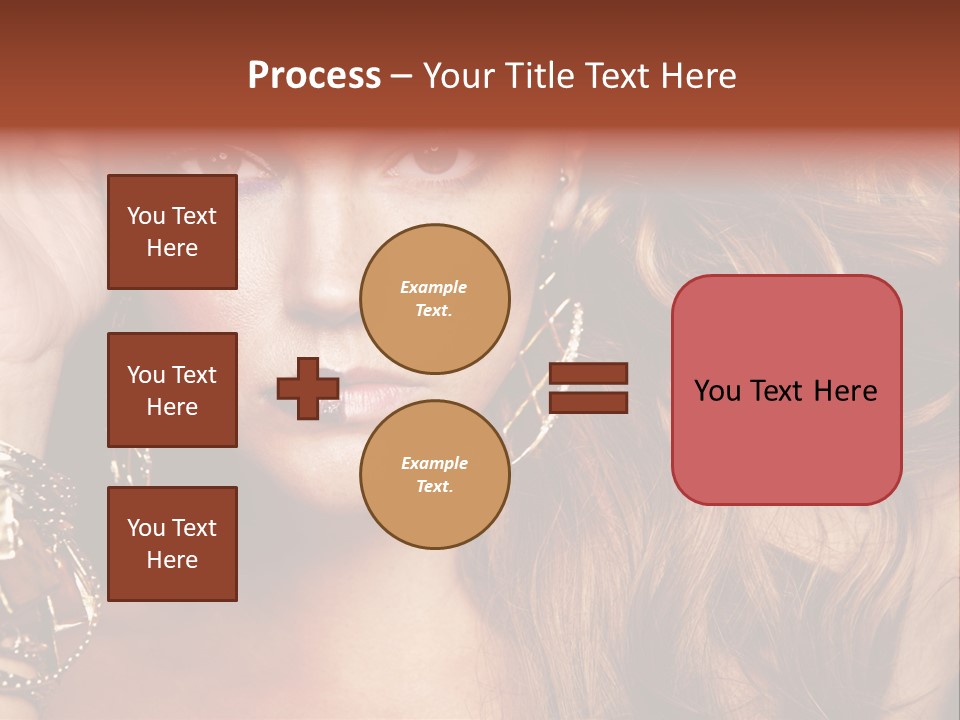 Shine Hair Attractive PowerPoint Template