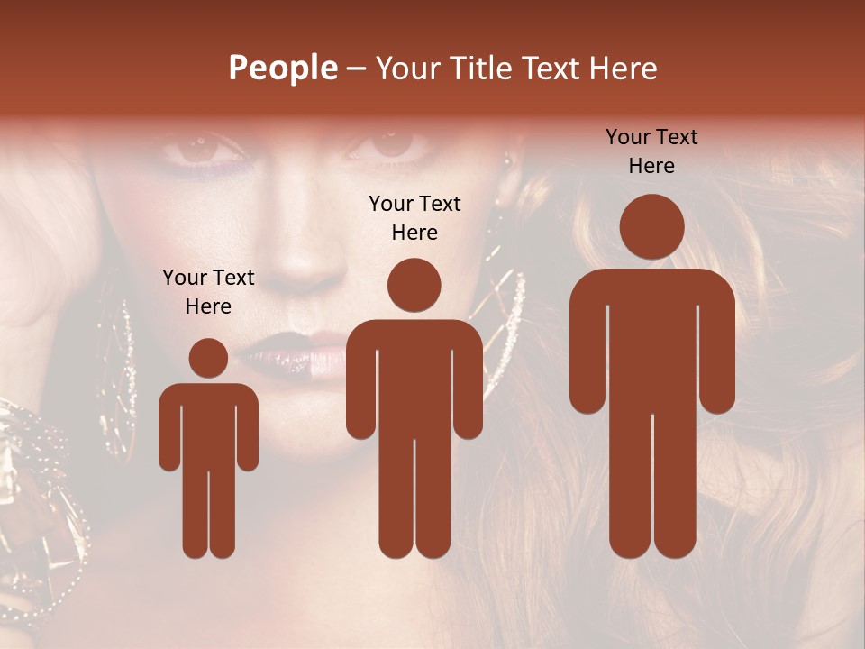 Shine Hair Attractive PowerPoint Template