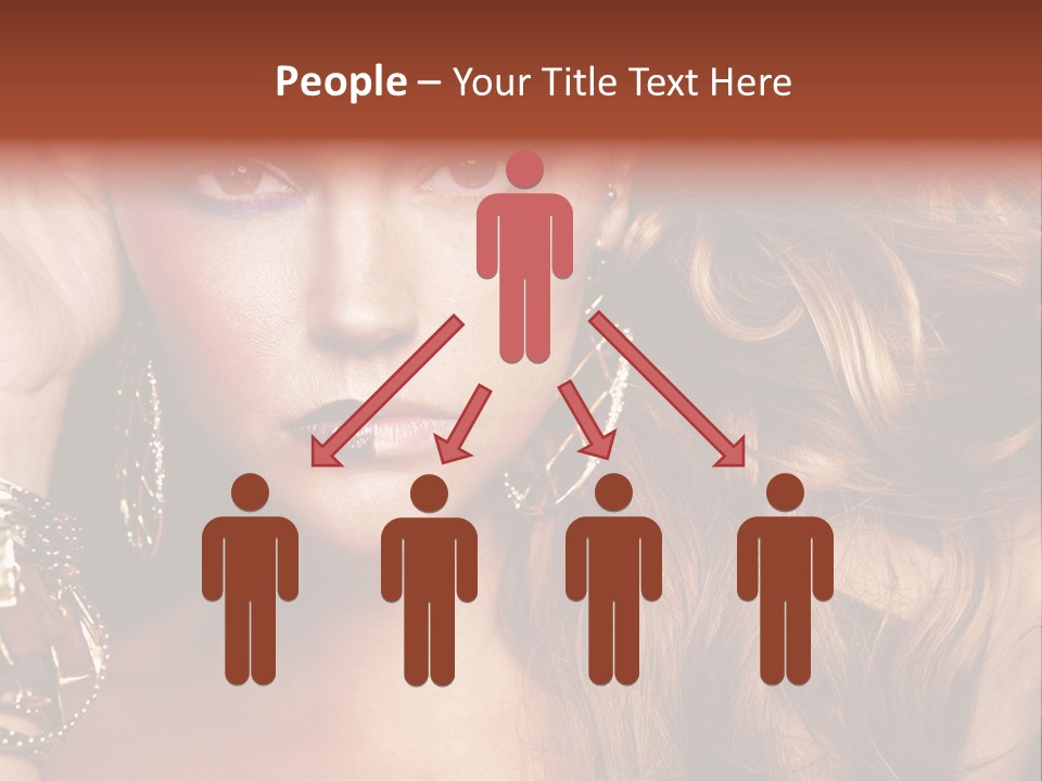 Shine Hair Attractive PowerPoint Template