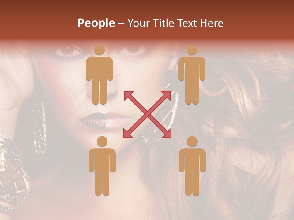 Shine Hair Attractive PowerPoint Template