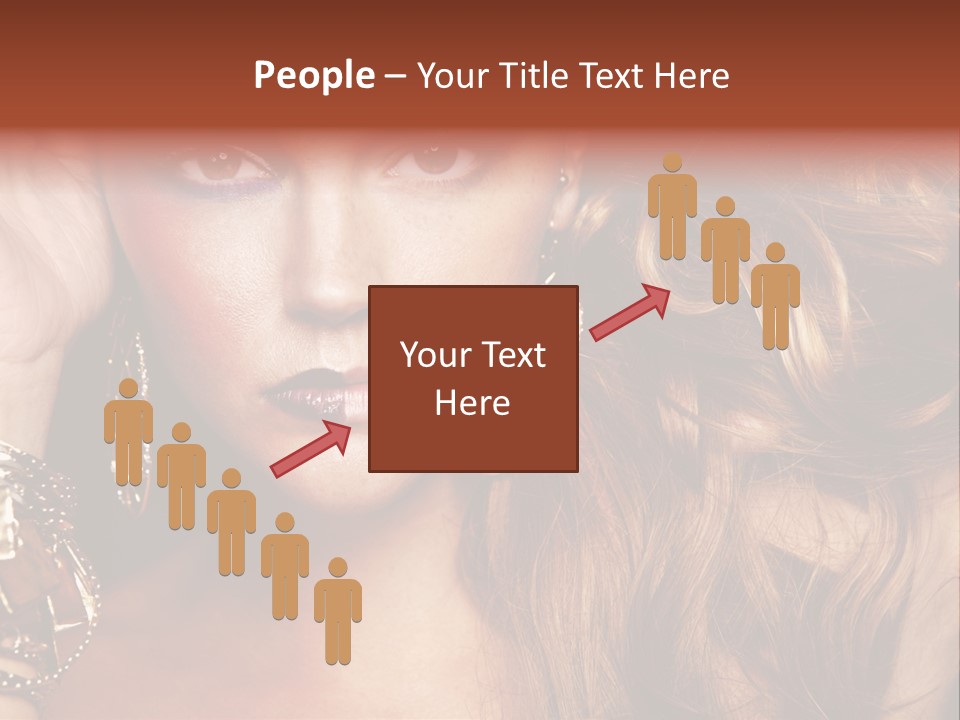 Shine Hair Attractive PowerPoint Template