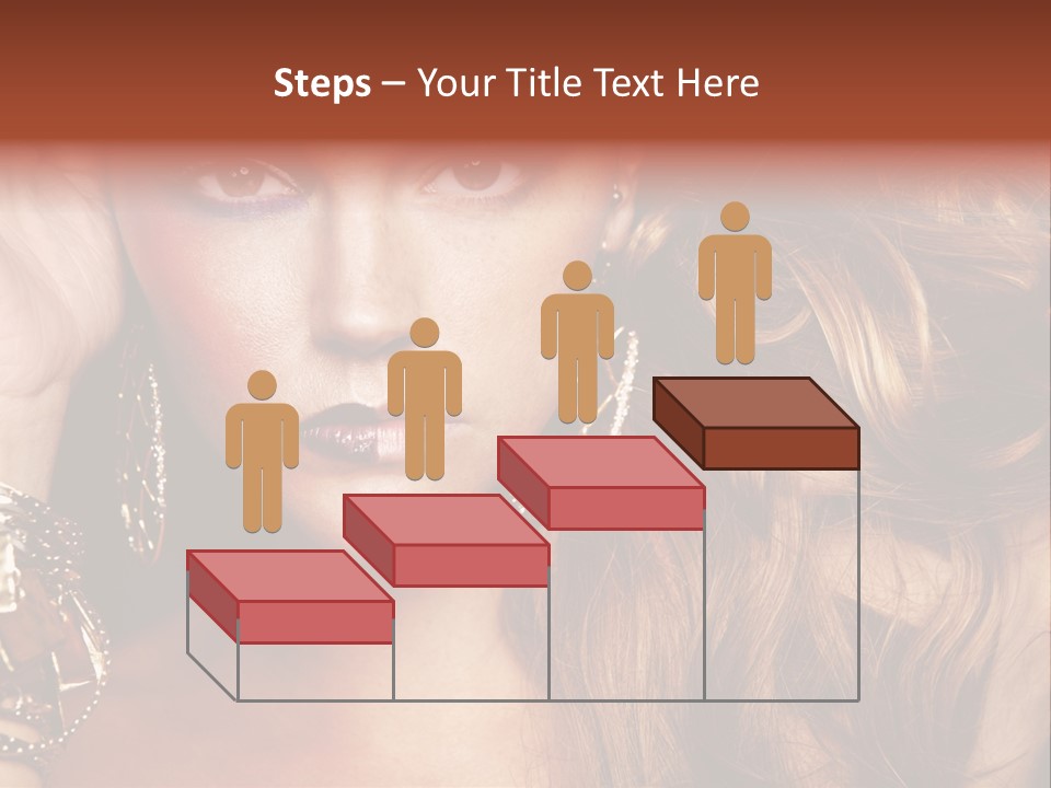 Shine Hair Attractive PowerPoint Template