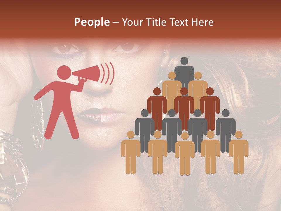 Shine Hair Attractive PowerPoint Template