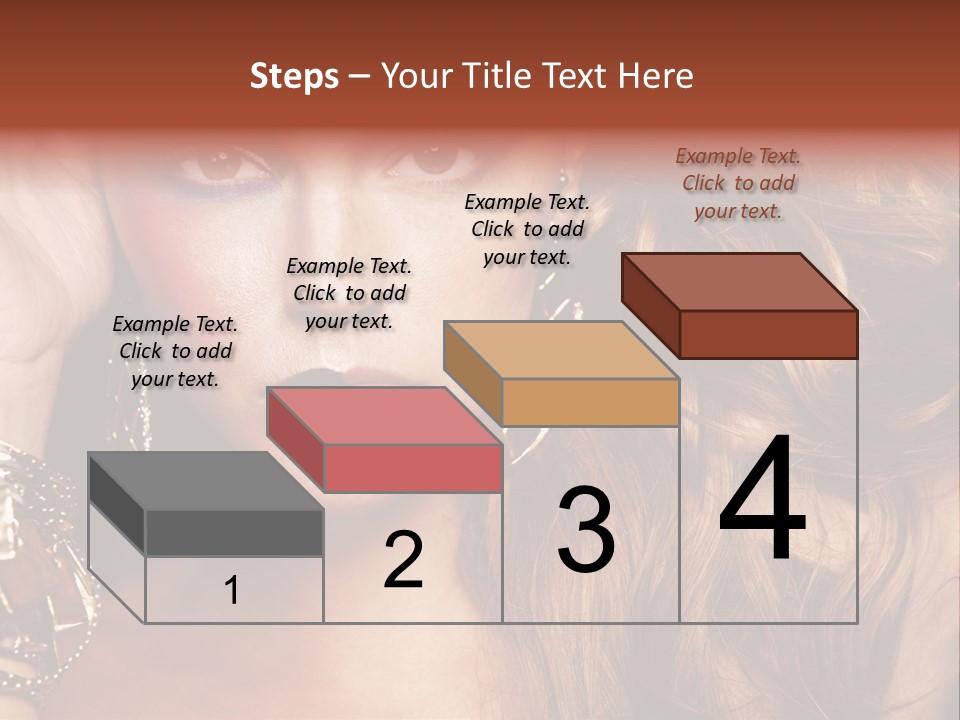 Shine Hair Attractive PowerPoint Template