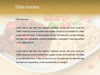 Bean Eat Chilli PowerPoint Template