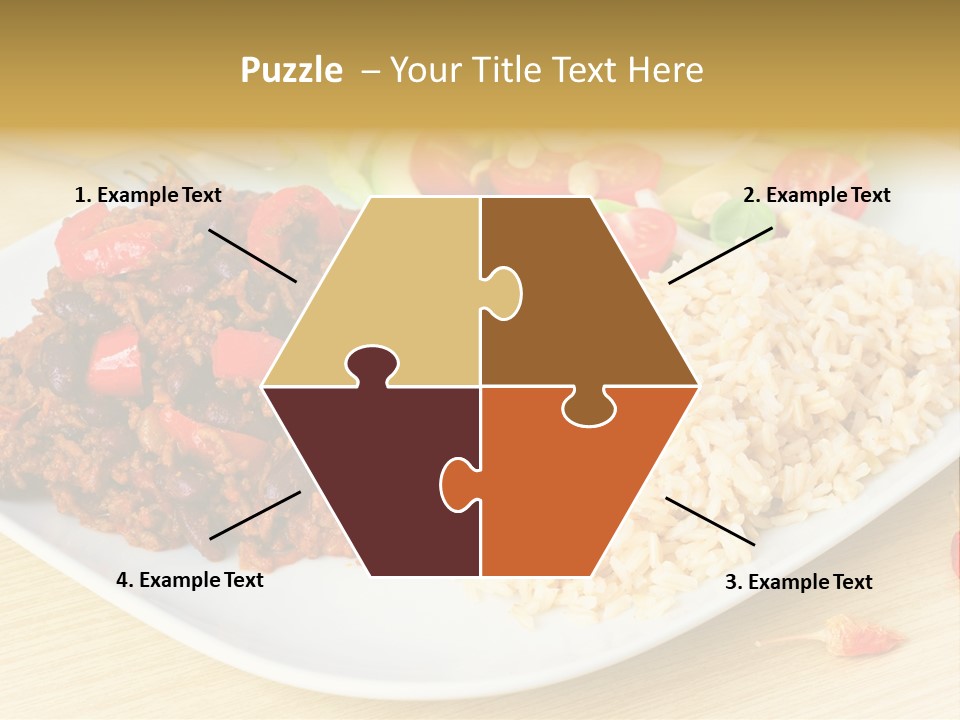 Bean Eat Chilli PowerPoint Template