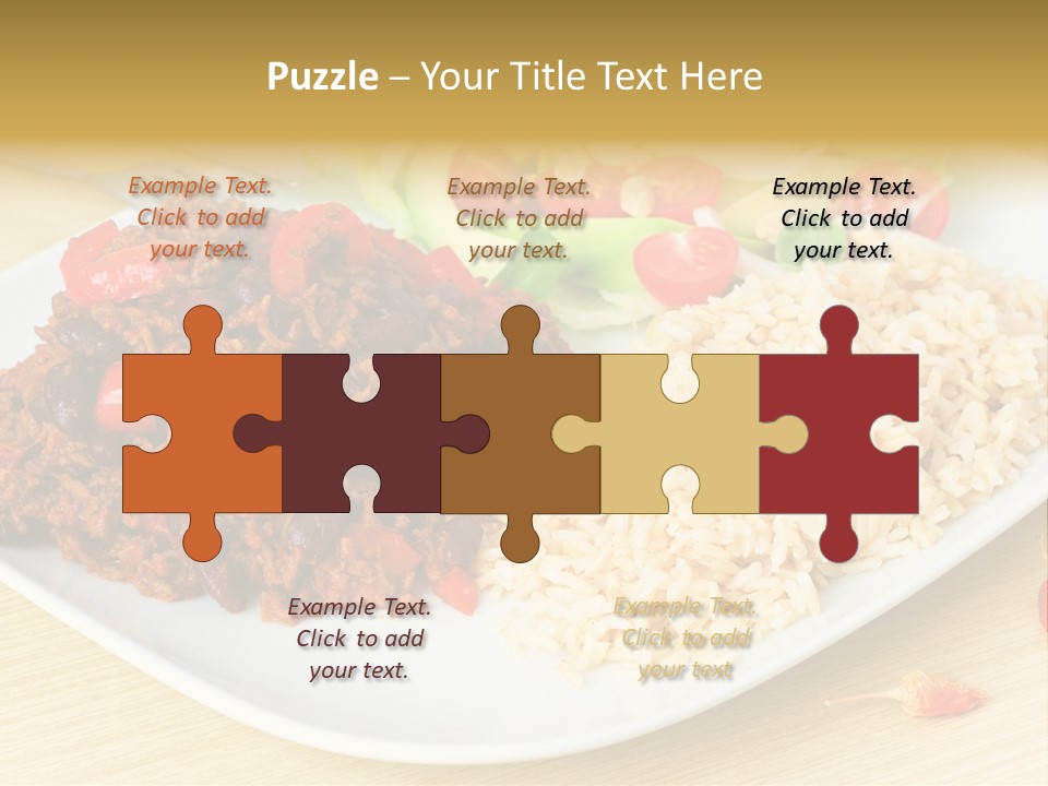 Bean Eat Chilli PowerPoint Template