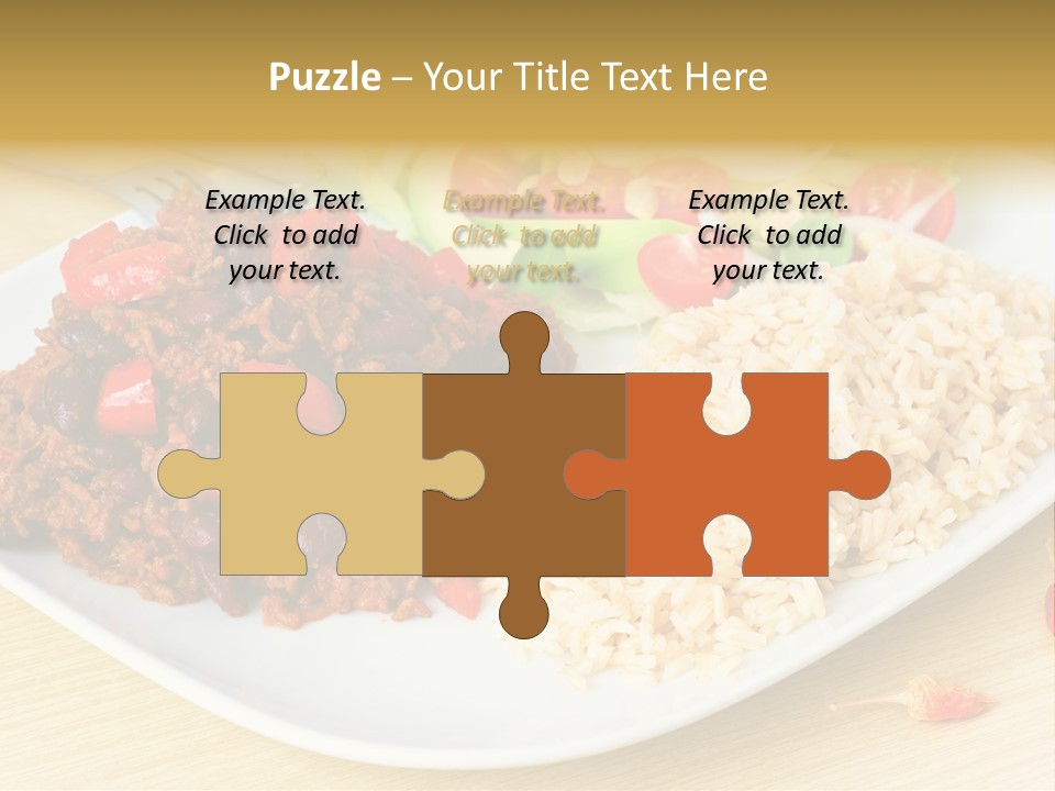 Bean Eat Chilli PowerPoint Template