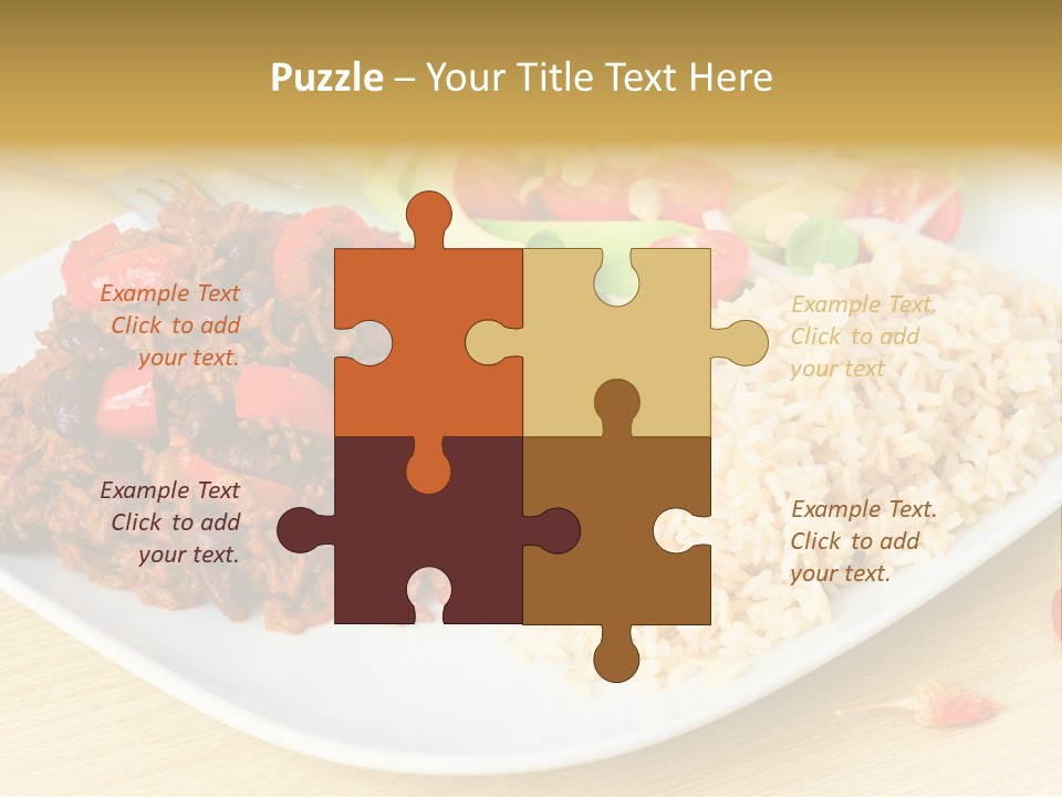 Bean Eat Chilli PowerPoint Template