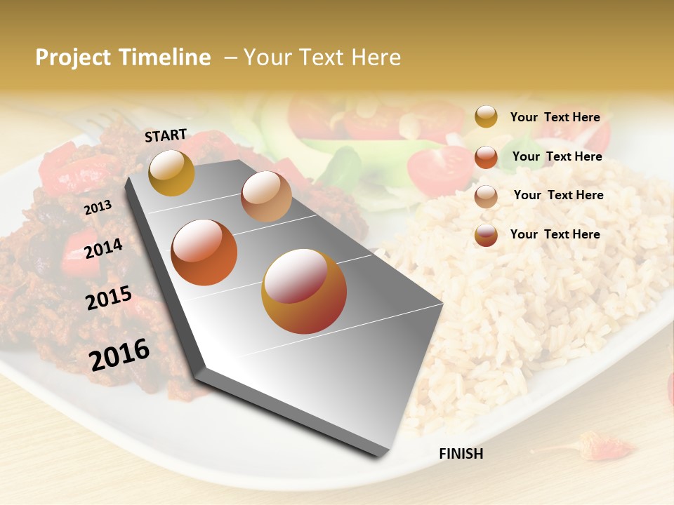 Bean Eat Chilli PowerPoint Template