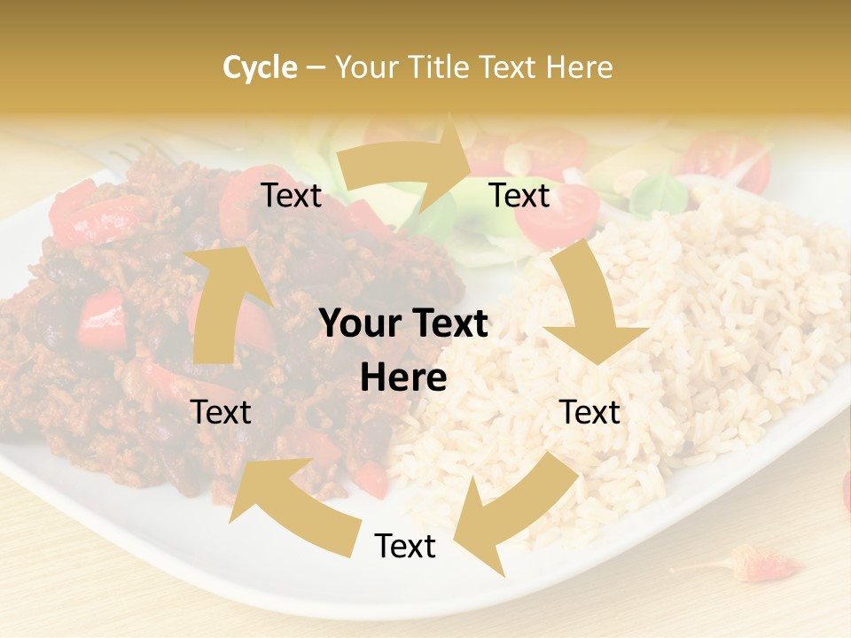 Bean Eat Chilli PowerPoint Template