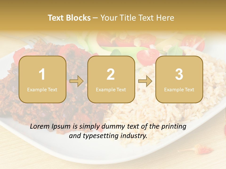 Bean Eat Chilli PowerPoint Template