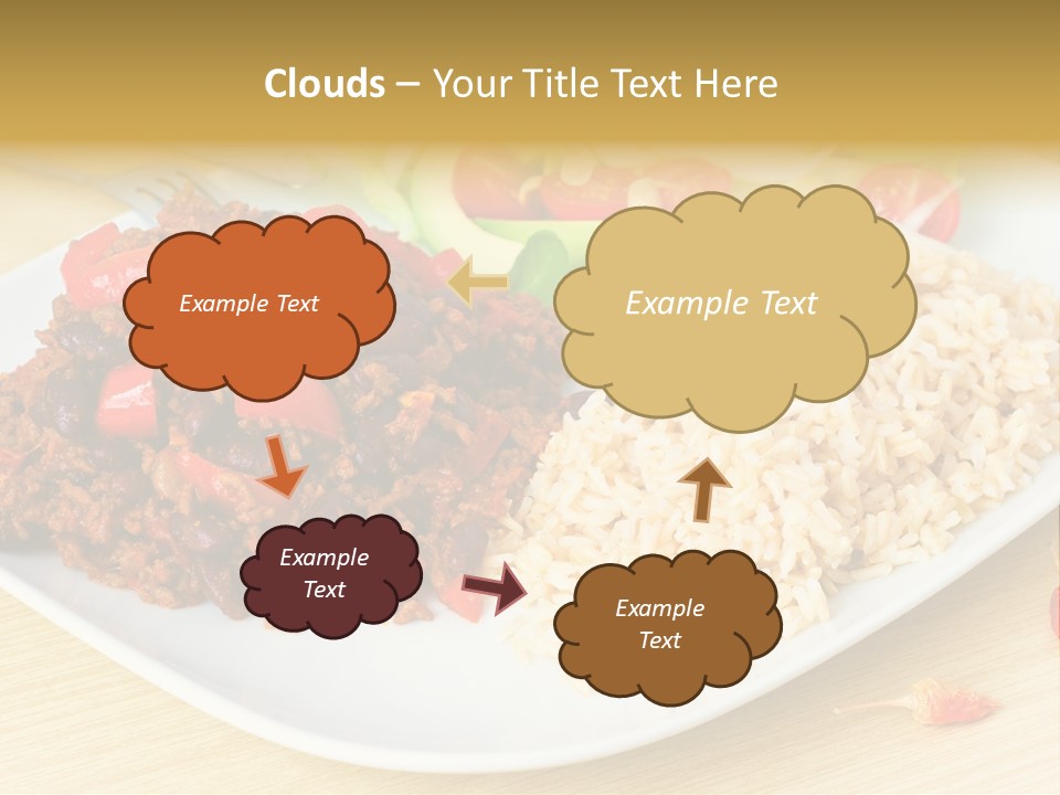 Bean Eat Chilli PowerPoint Template