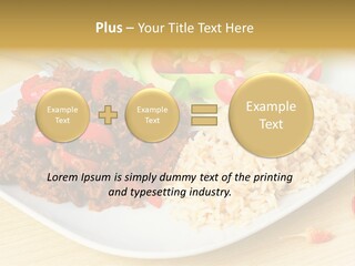 Bean Eat Chilli PowerPoint Template