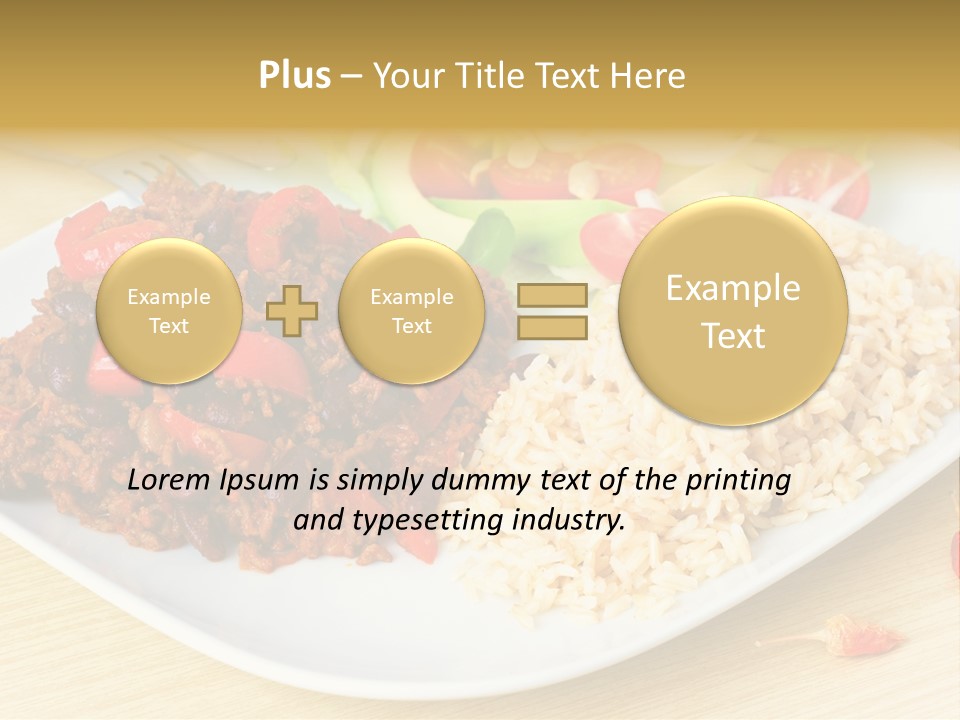 Bean Eat Chilli PowerPoint Template