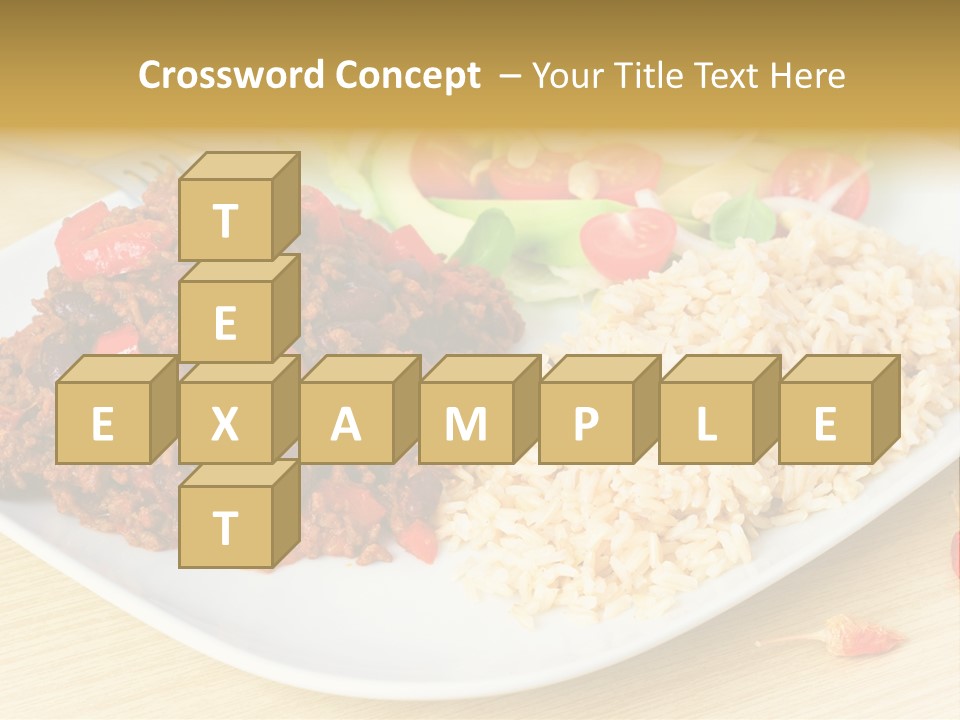 Bean Eat Chilli PowerPoint Template