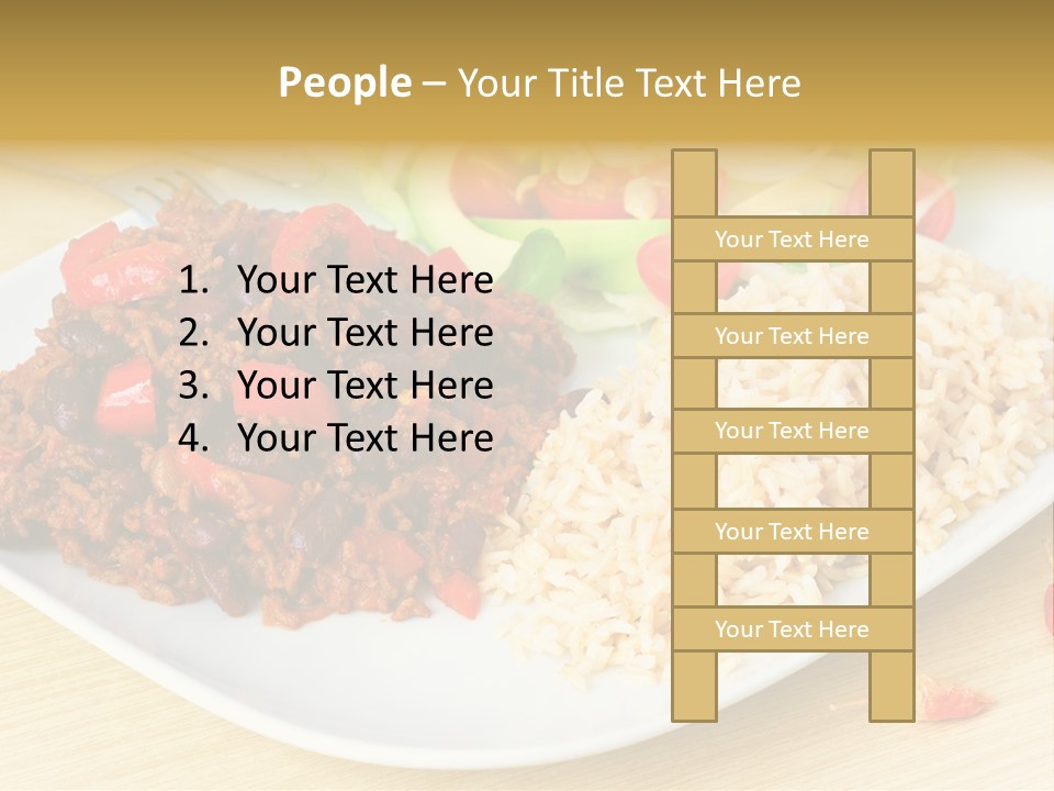 Bean Eat Chilli PowerPoint Template