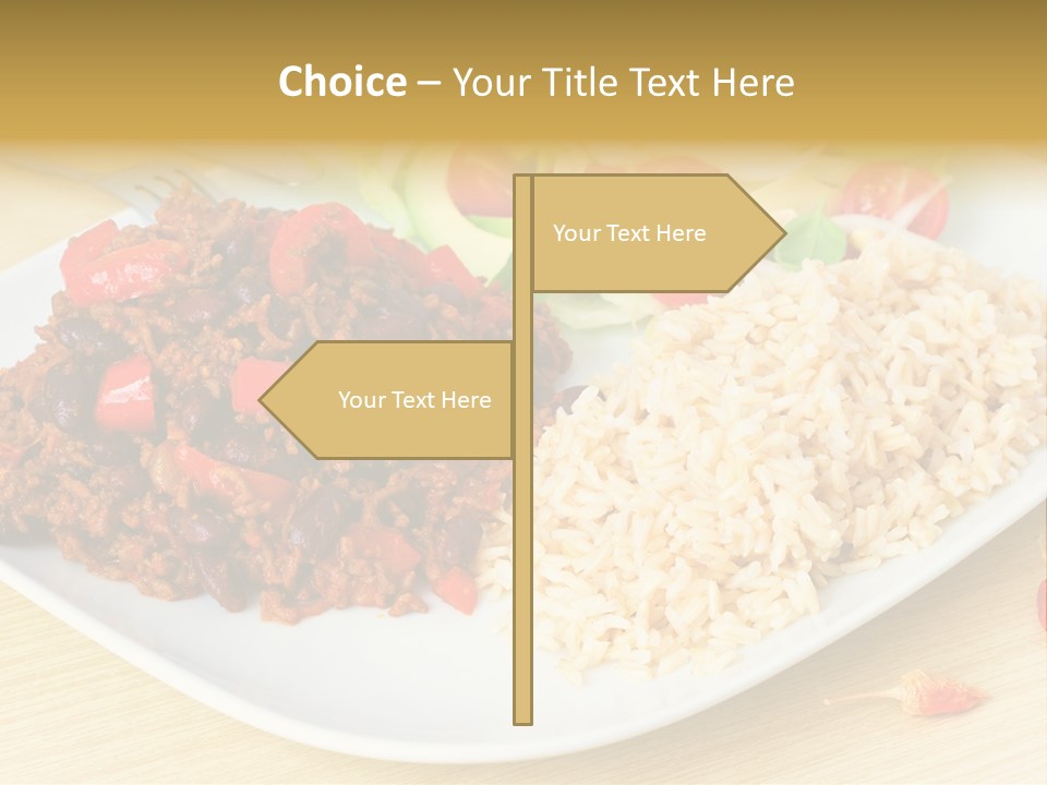 Bean Eat Chilli PowerPoint Template