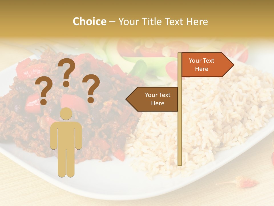 Bean Eat Chilli PowerPoint Template