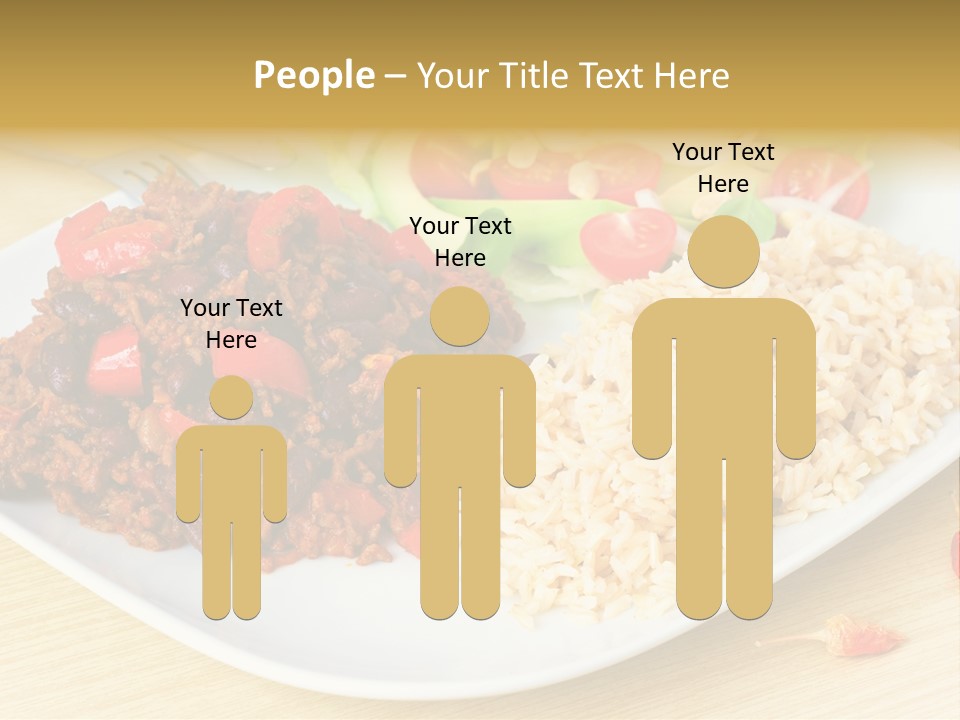 Bean Eat Chilli PowerPoint Template