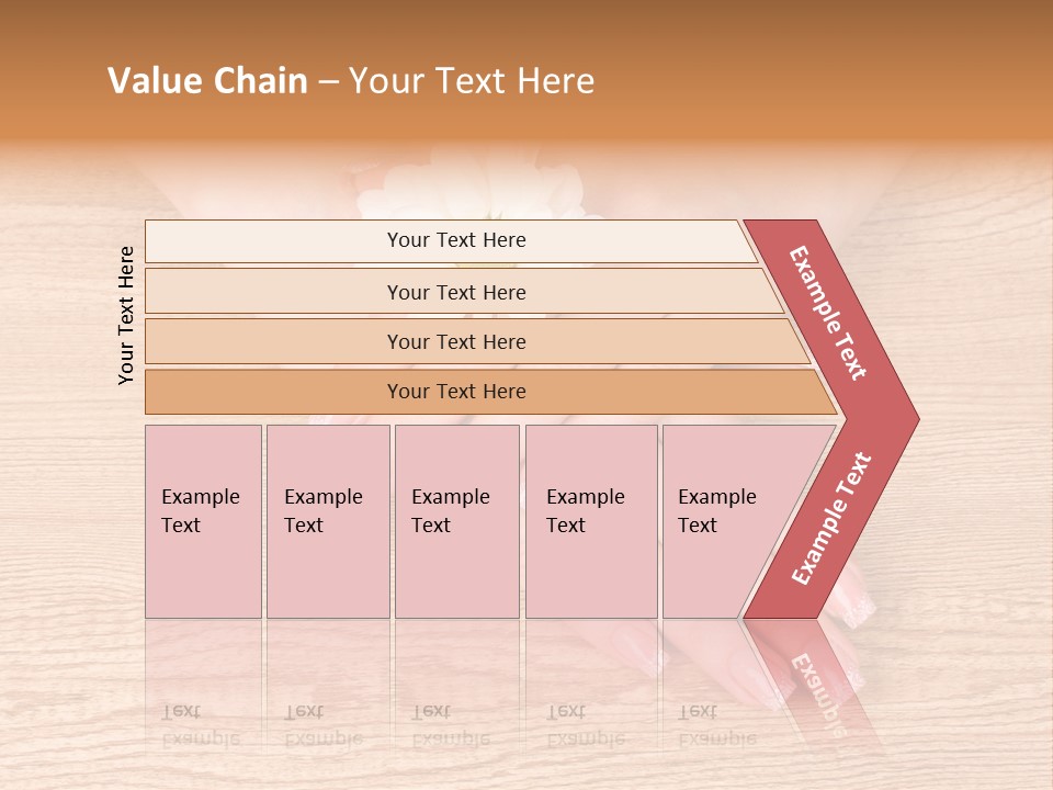 White Nailcare Manicure PowerPoint Template