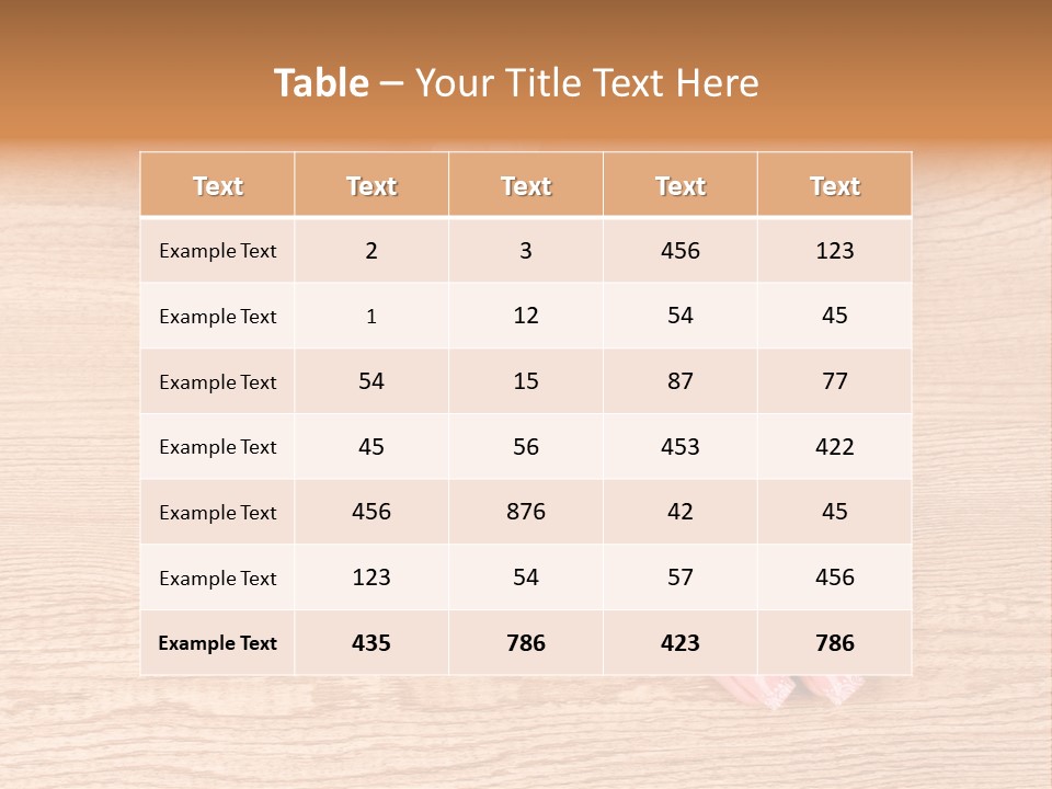 White Nailcare Manicure PowerPoint Template