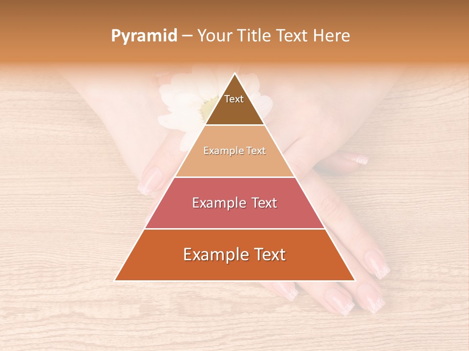 White Nailcare Manicure PowerPoint Template