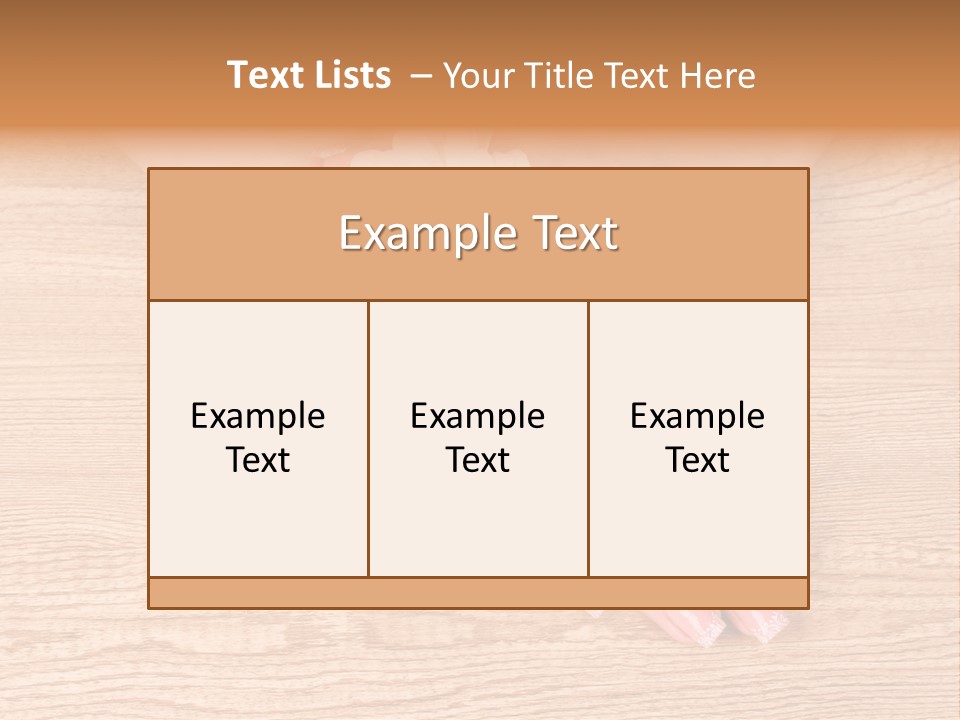 White Nailcare Manicure PowerPoint Template