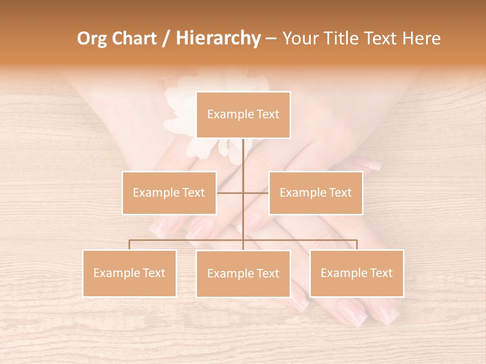 White Nailcare Manicure PowerPoint Template