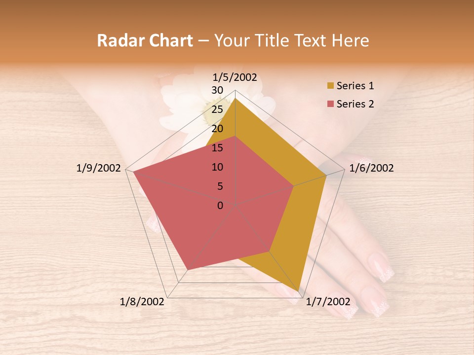 White Nailcare Manicure PowerPoint Template