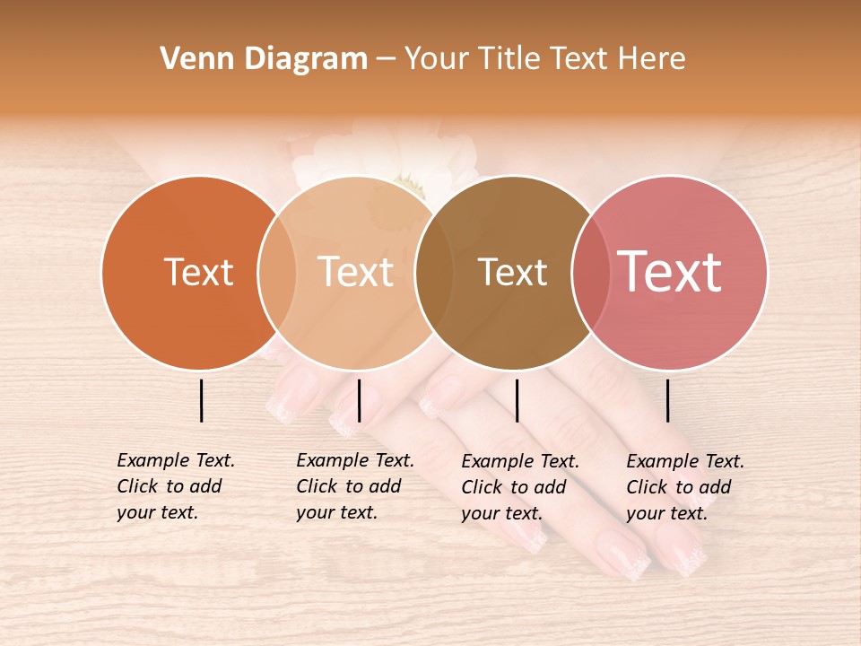 White Nailcare Manicure PowerPoint Template