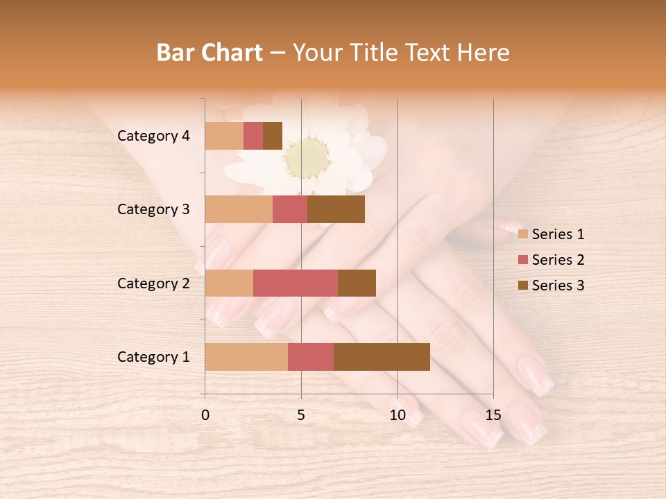 White Nailcare Manicure PowerPoint Template
