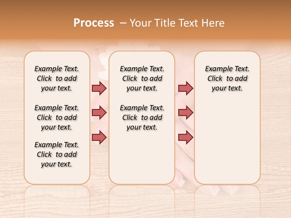 White Nailcare Manicure PowerPoint Template