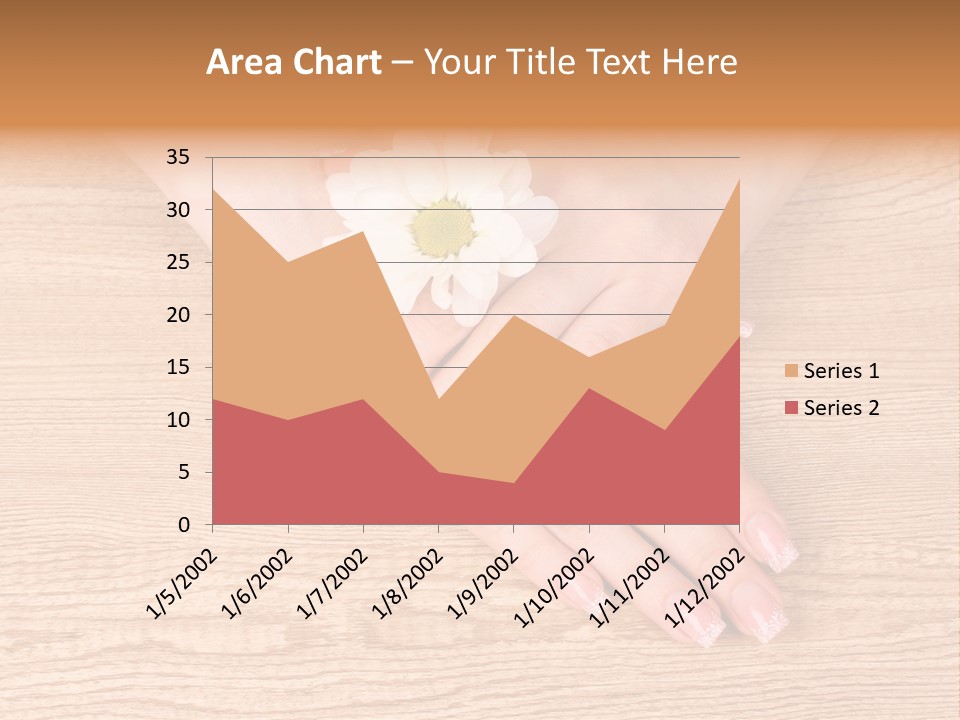 White Nailcare Manicure PowerPoint Template