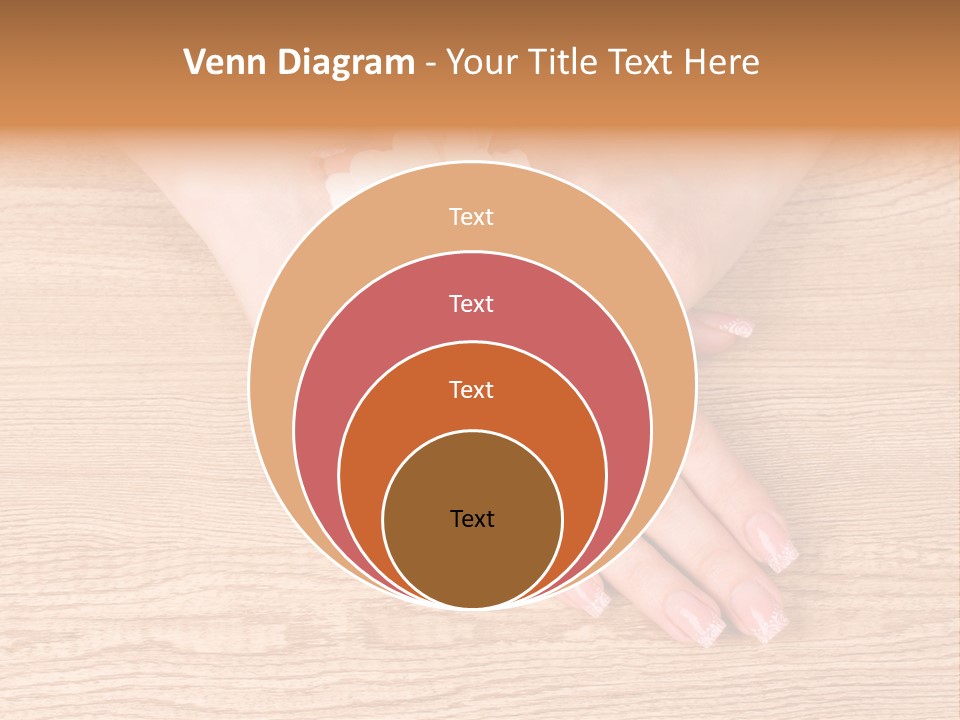 White Nailcare Manicure PowerPoint Template