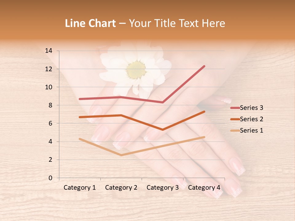 White Nailcare Manicure PowerPoint Template
