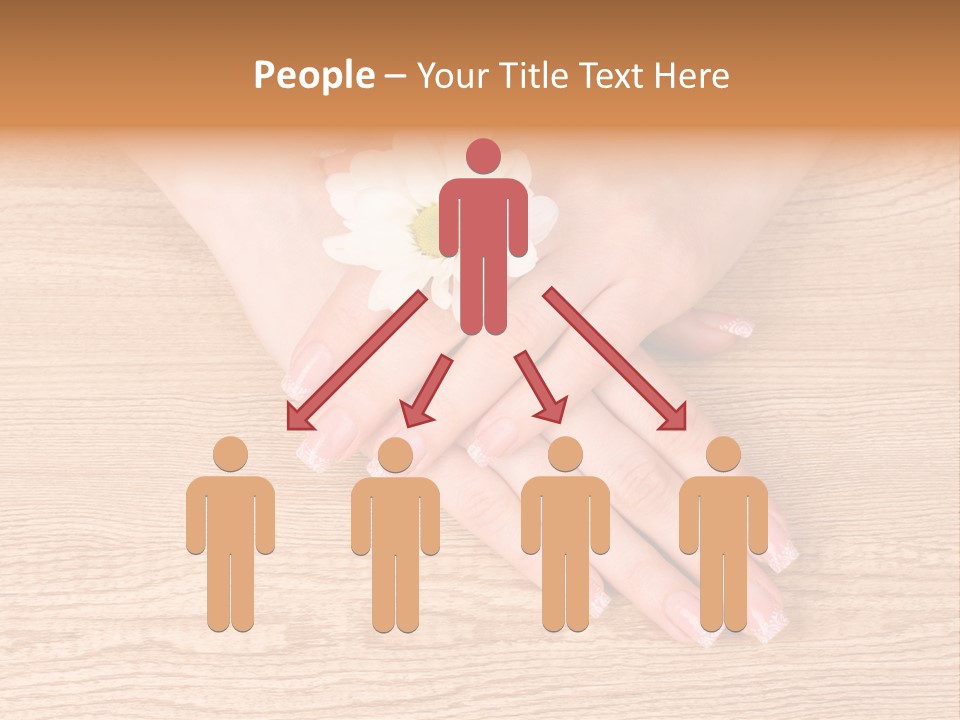 White Nailcare Manicure PowerPoint Template