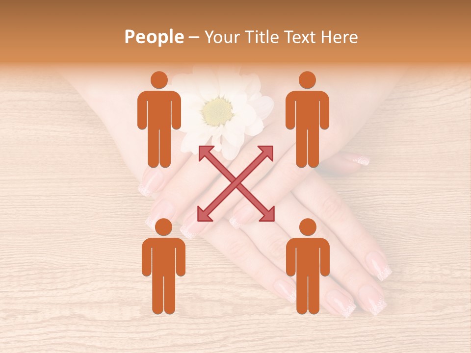 White Nailcare Manicure PowerPoint Template