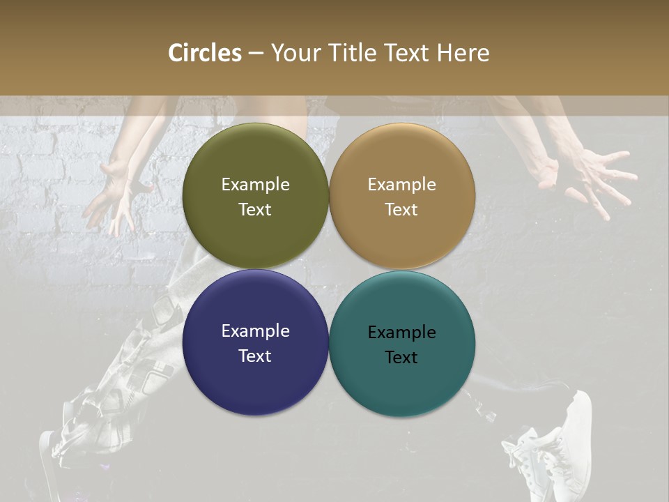 High Dancer Hip Hop PowerPoint Template