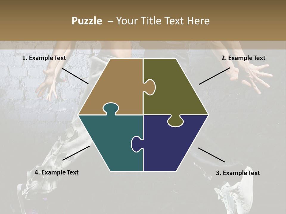 High Dancer Hip Hop PowerPoint Template