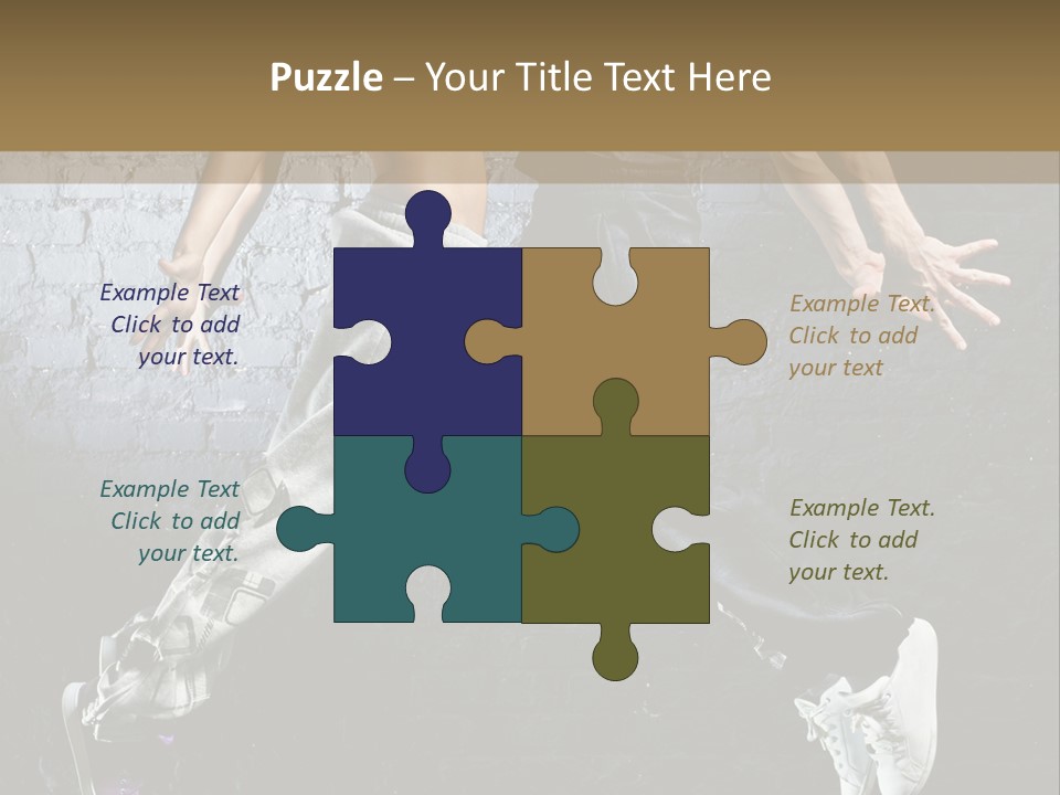 High Dancer Hip Hop PowerPoint Template