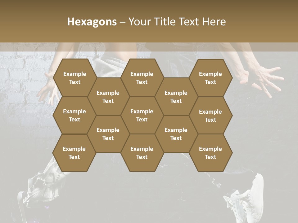 High Dancer Hip Hop PowerPoint Template