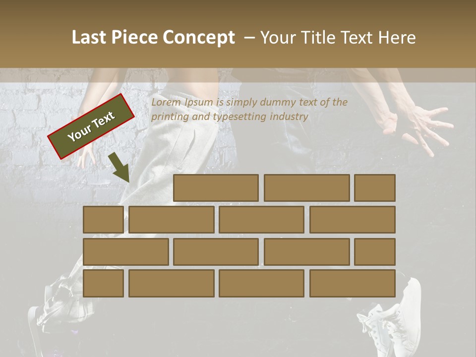 High Dancer Hip Hop PowerPoint Template