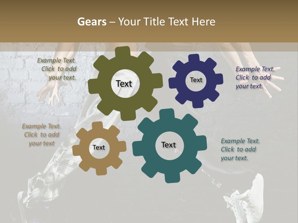 High Dancer Hip Hop PowerPoint Template