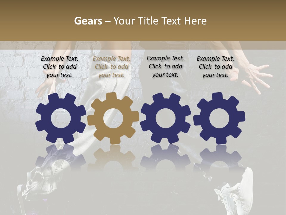 High Dancer Hip Hop PowerPoint Template