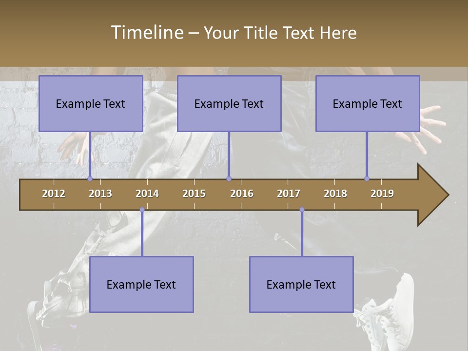 High Dancer Hip Hop PowerPoint Template