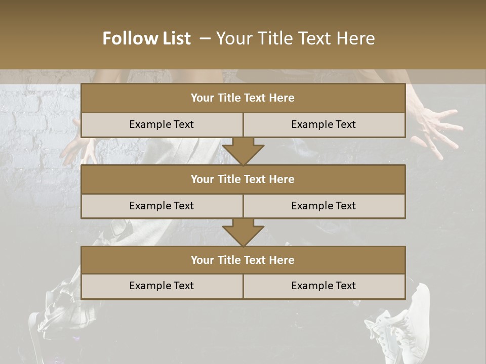 High Dancer Hip Hop PowerPoint Template