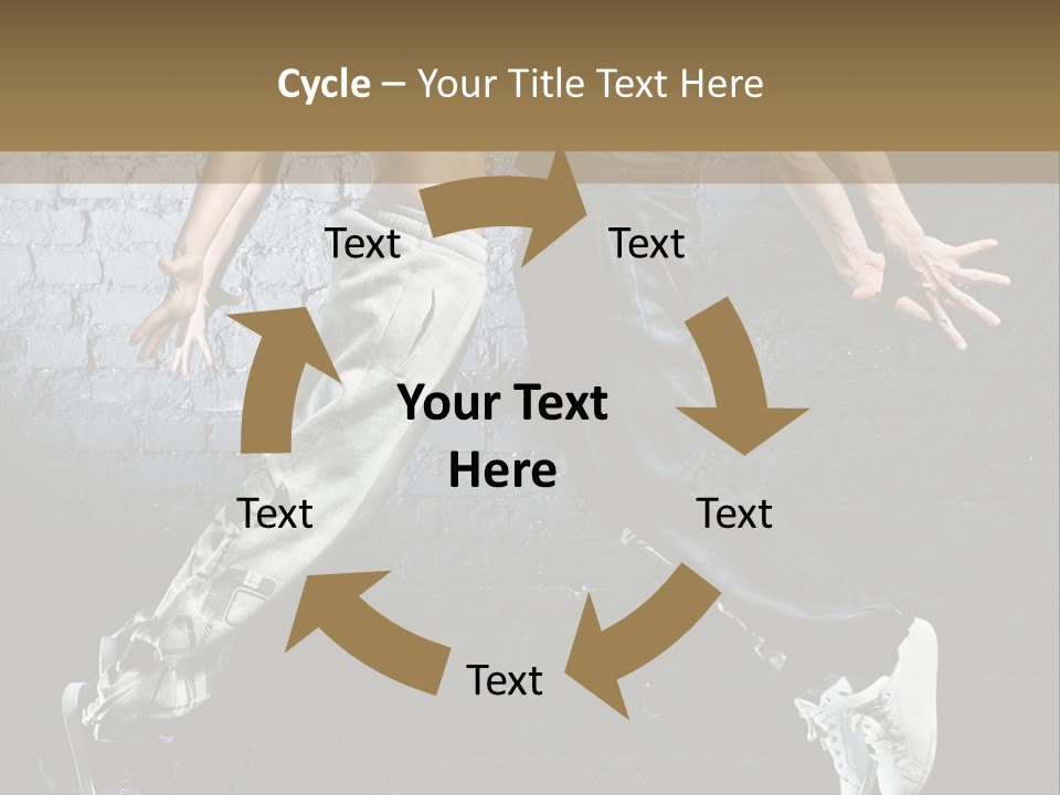 High Dancer Hip Hop PowerPoint Template